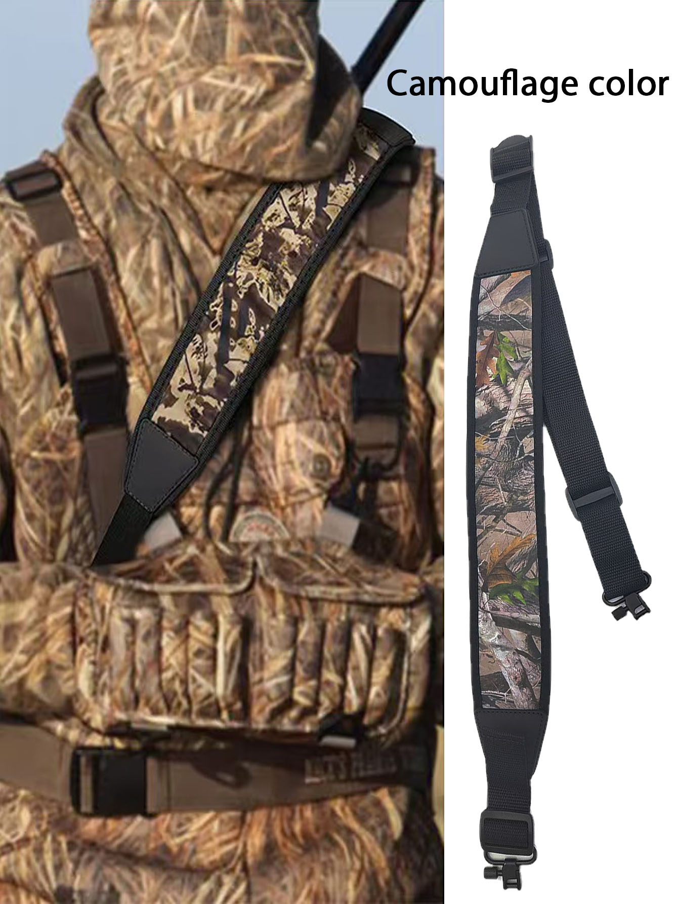 Hunting & Outdoor Supplies Carterton - Hunting Shoulder Strap Multifunctional Outdoor Tactical