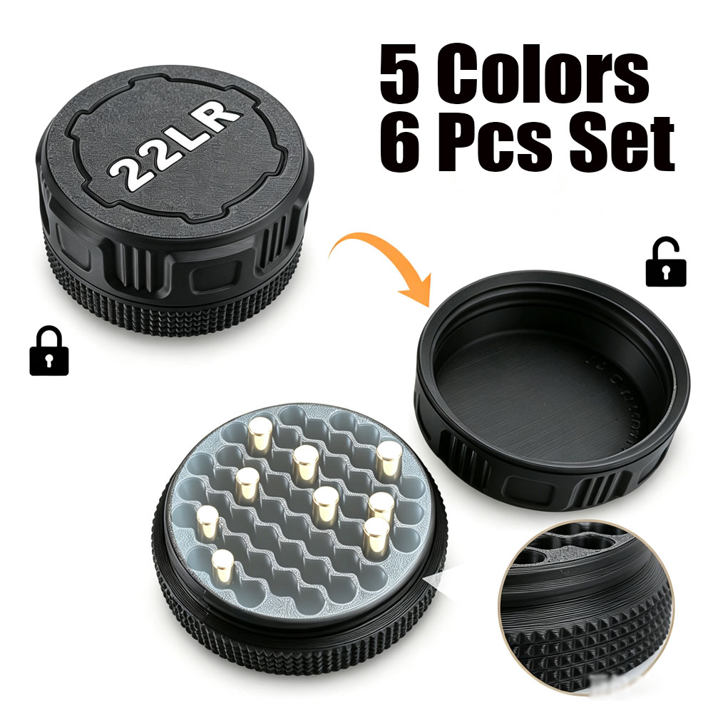 Hunting & Outdoor Supplies Carterton - 6Pcs Ammo Storage Box .22LR 55