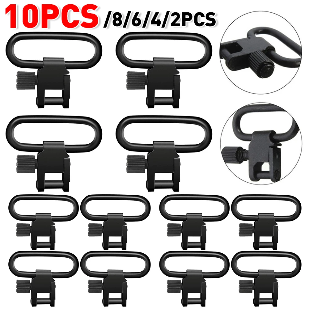 Rifle Sling Swivel - 2-10PCS 1in QD Sling Swivel Strap