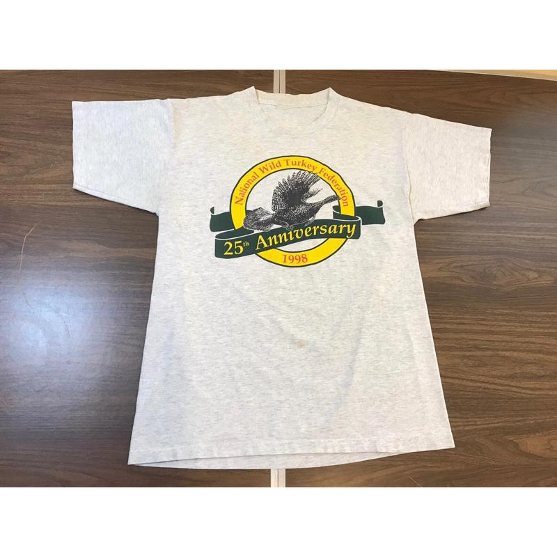 Wildman Hunting & Outdoor Photos - Vintage 90S Wild Turkey Federation T