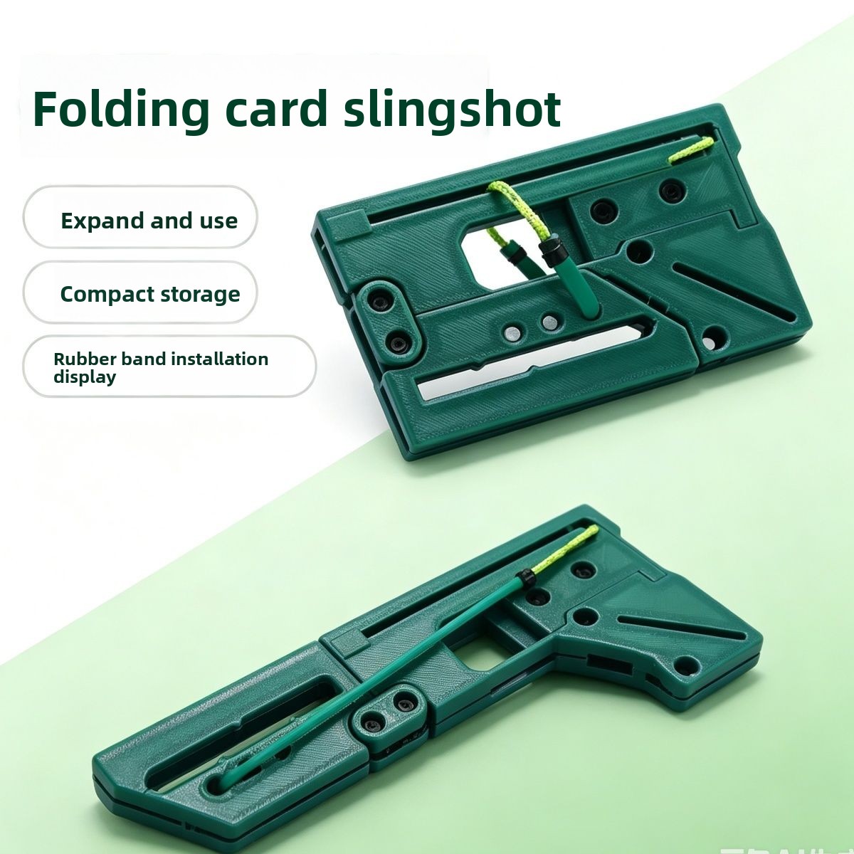 Foldable Card Slingshot Portab - Outdoor Hunting Products 评论和价格