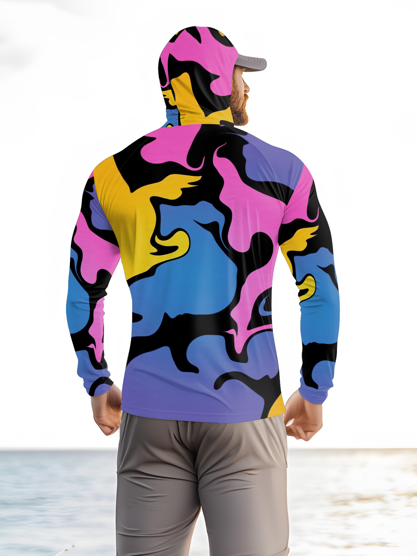 Fishing hooded sweatshirt men' - Hunting & Outdoor Supplies Carterton 评论和价格