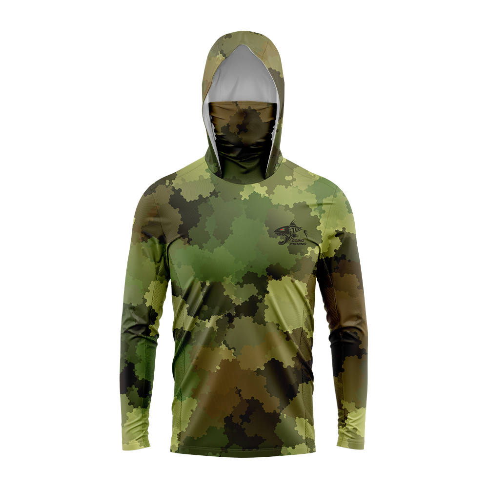 Fishing Hoodie T-shirts Men Lo - Hunting Outdoor Apparel 评论和价格