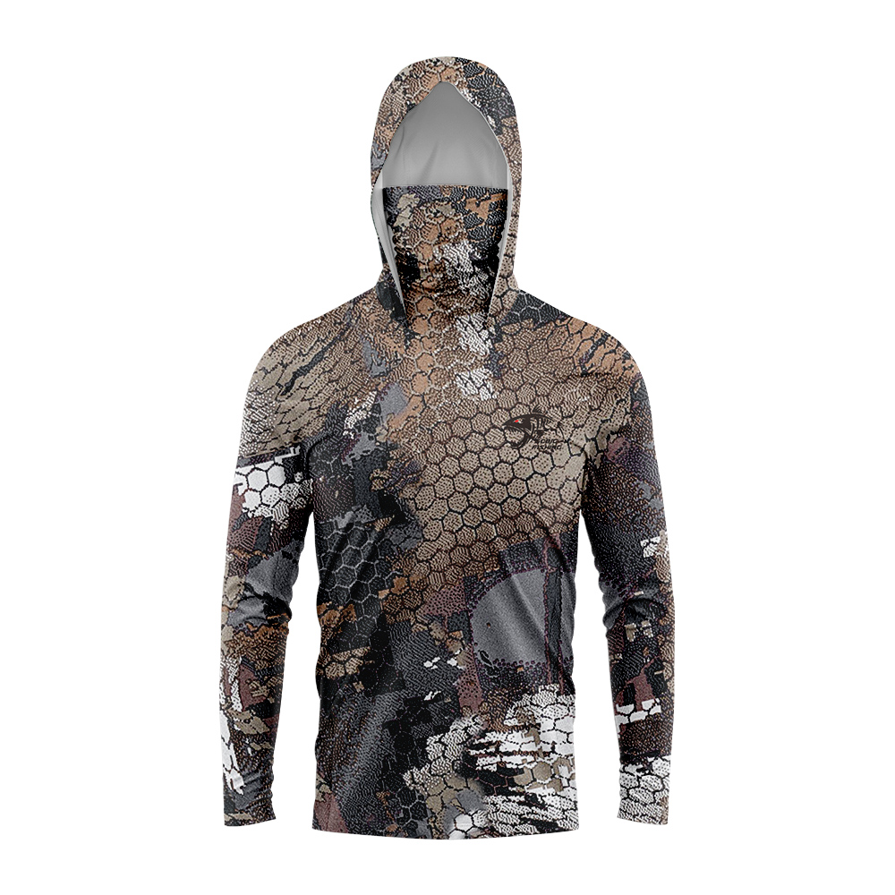 Fishing Hoodie T-shirts Men Lo - Hunting Outdoor Apparel 评论和价格