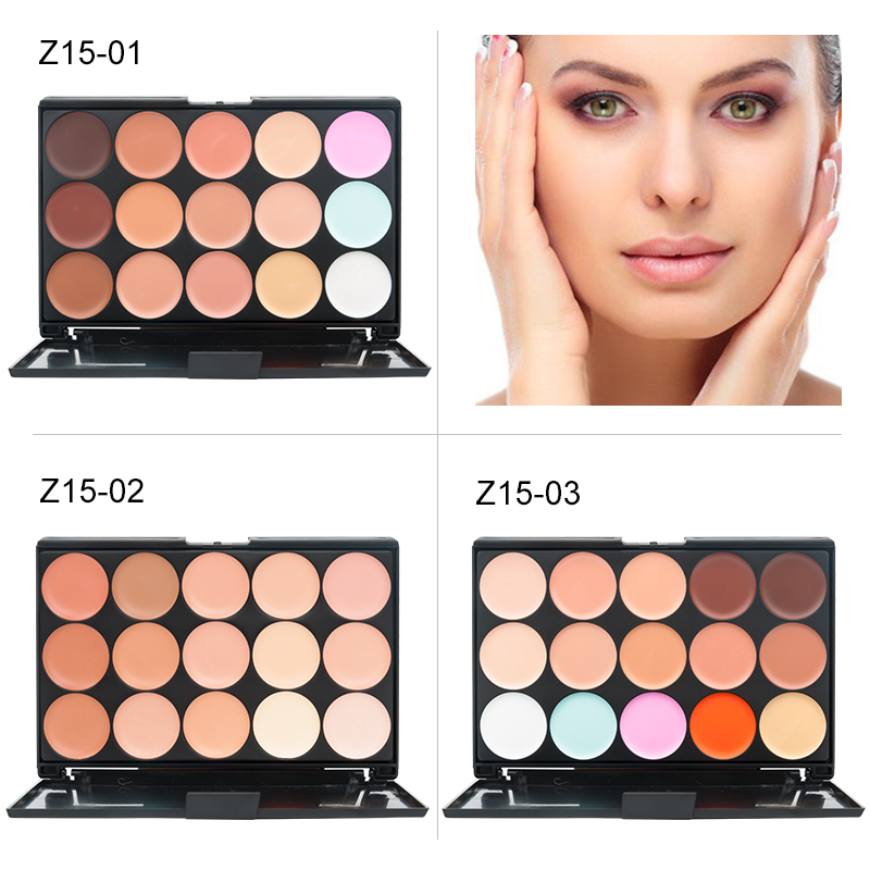 15 Colors Face Concealer Camou - Camo Face Paint 评论和价格