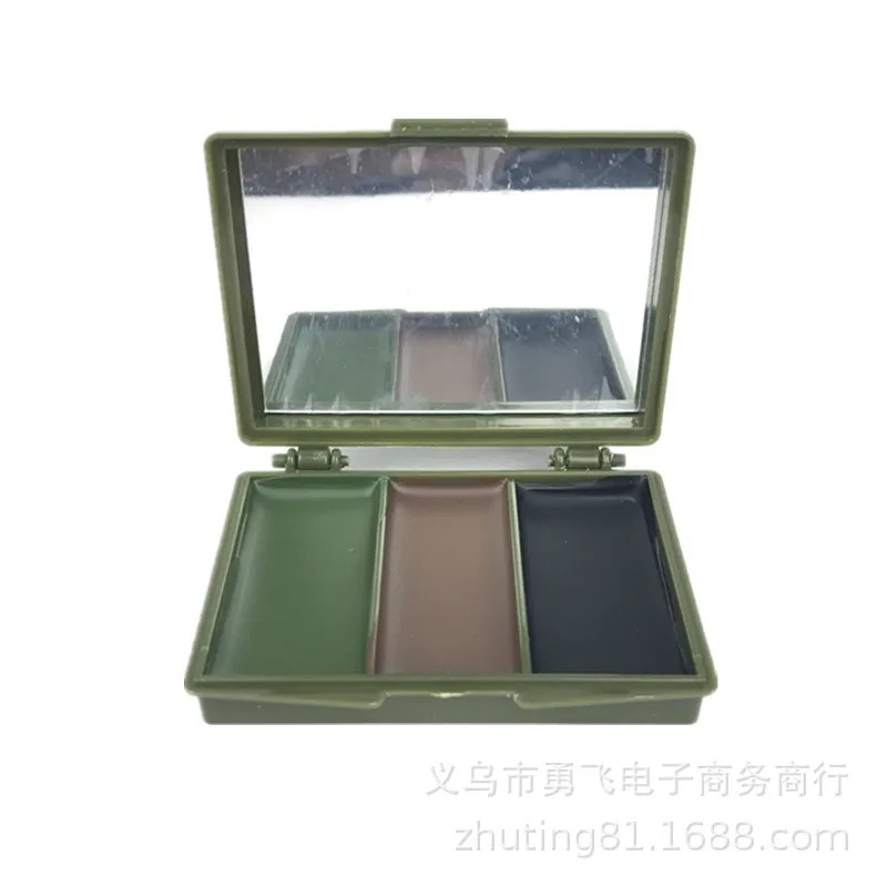3 Colors Outdoor Fans Camoufla - Camo Face Paint 评论和价格