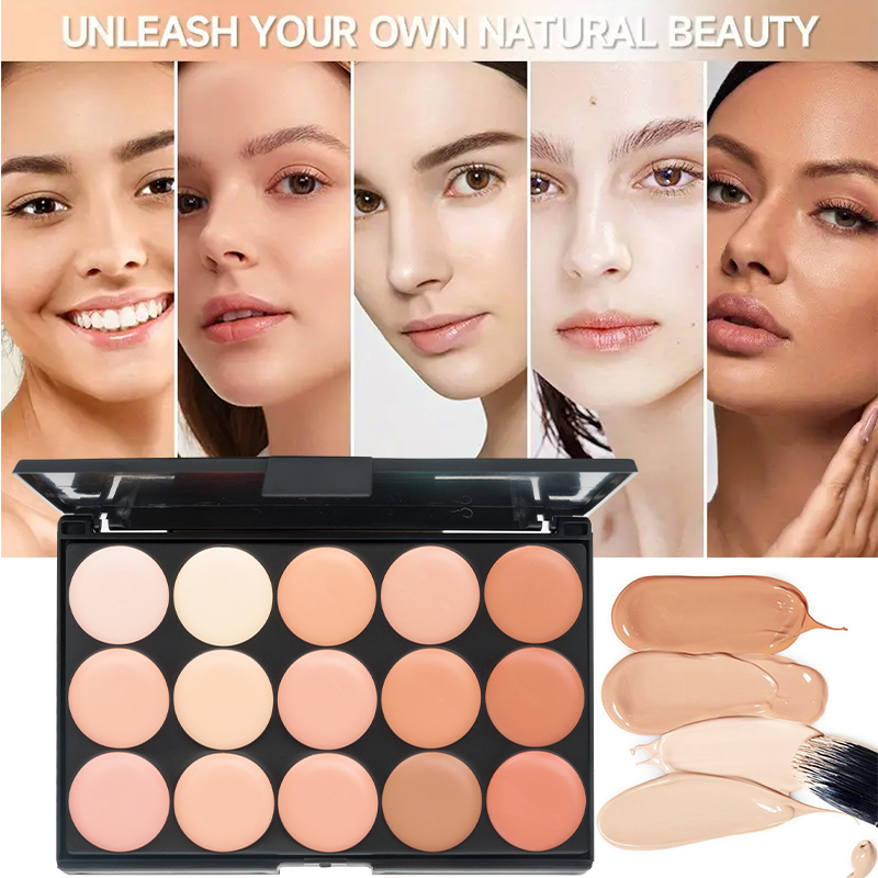 15 Colors Face Concealer Camou - Camo Face Paint 评论和价格