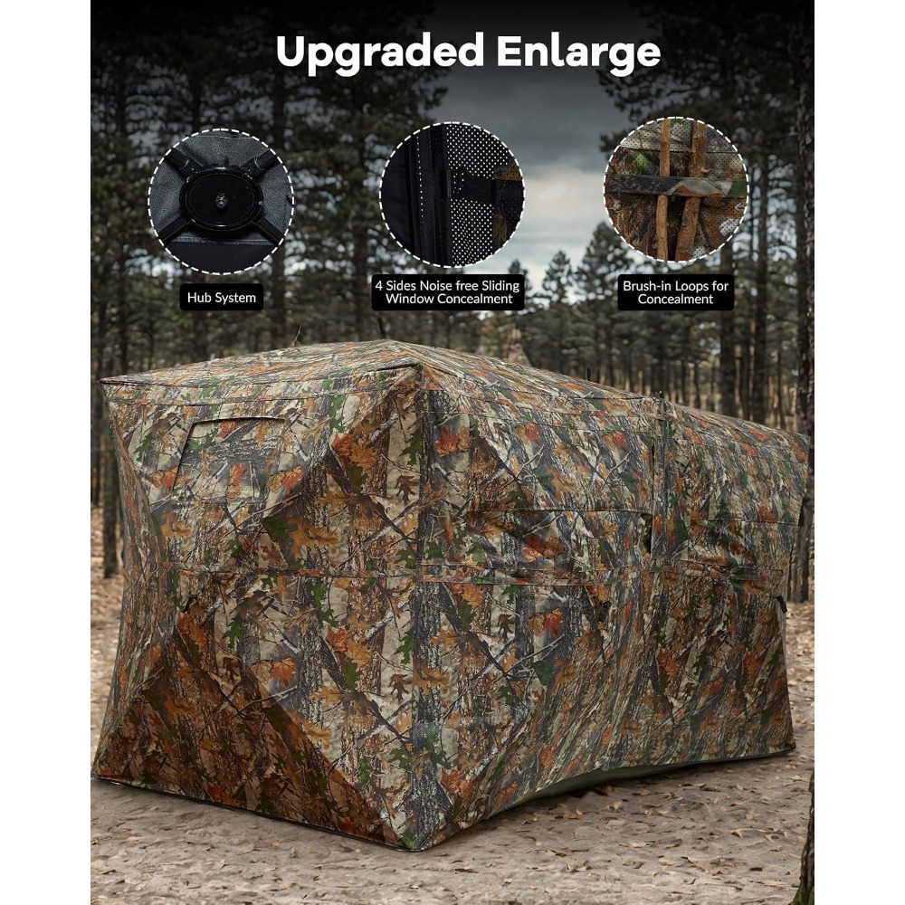 Pop Up Ground Hunting Blind wi - Hunting & Outdoor Supplies Carterton 评论和价格