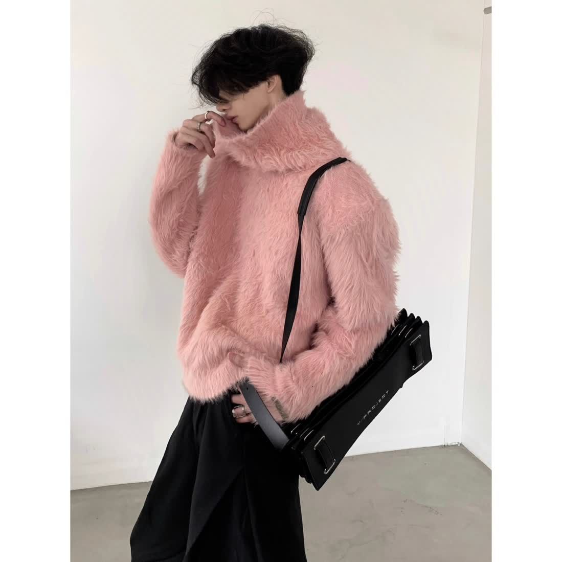 Fur Collar Pullovers Pink Mens - Wildman Hunting & Outdoor Photos 评论和价格