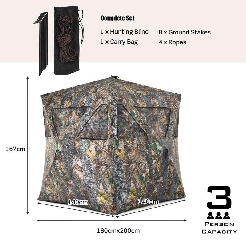 Portable Hunting Blind with Gr - Hunting & Outdoor Supplies Carterton 评论和价格