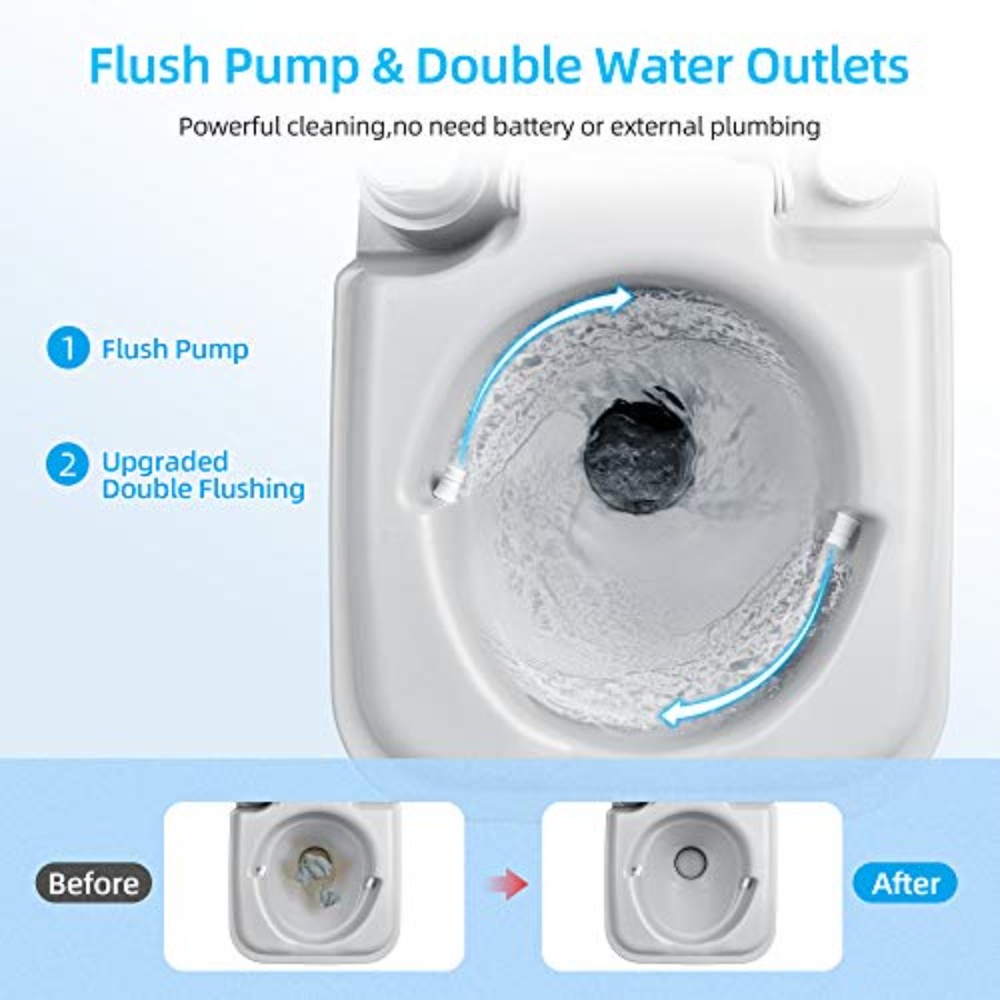 Portable Toilet for Camping Hi - Hunting & Outdoor Supplies Carterton 评论和价格