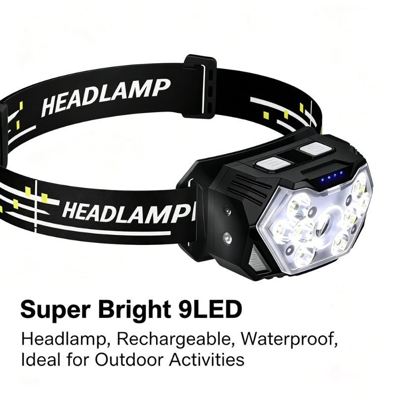 High Bright LED Headlamp Type- - Hunting Outdoor Jobs 评论和价格