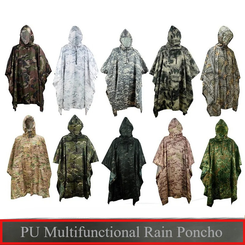 1pc Outdoor Camouflage Mackint - Outdoor Hunting Products 评论和价格
