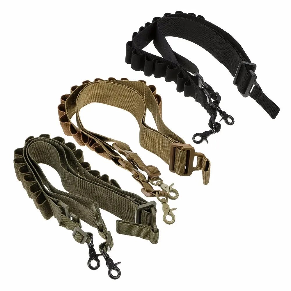 Tactical 15 Rounds Ammo Shell  - Rifle Sling Swivel 评论和价格