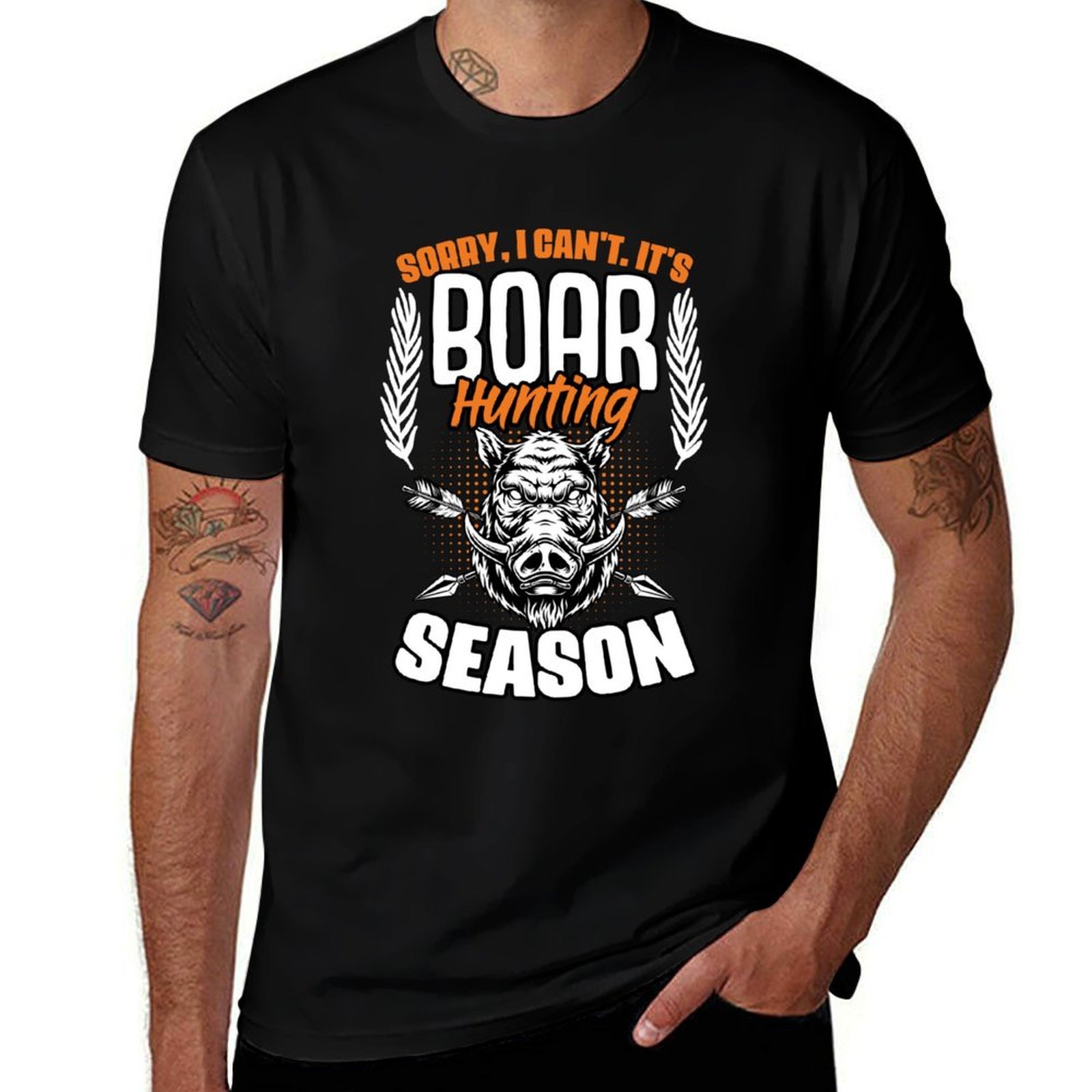 Sorry I Can't Funny Wild Boar  - Wildman Hunting & Outdoor Photos 评论和价格