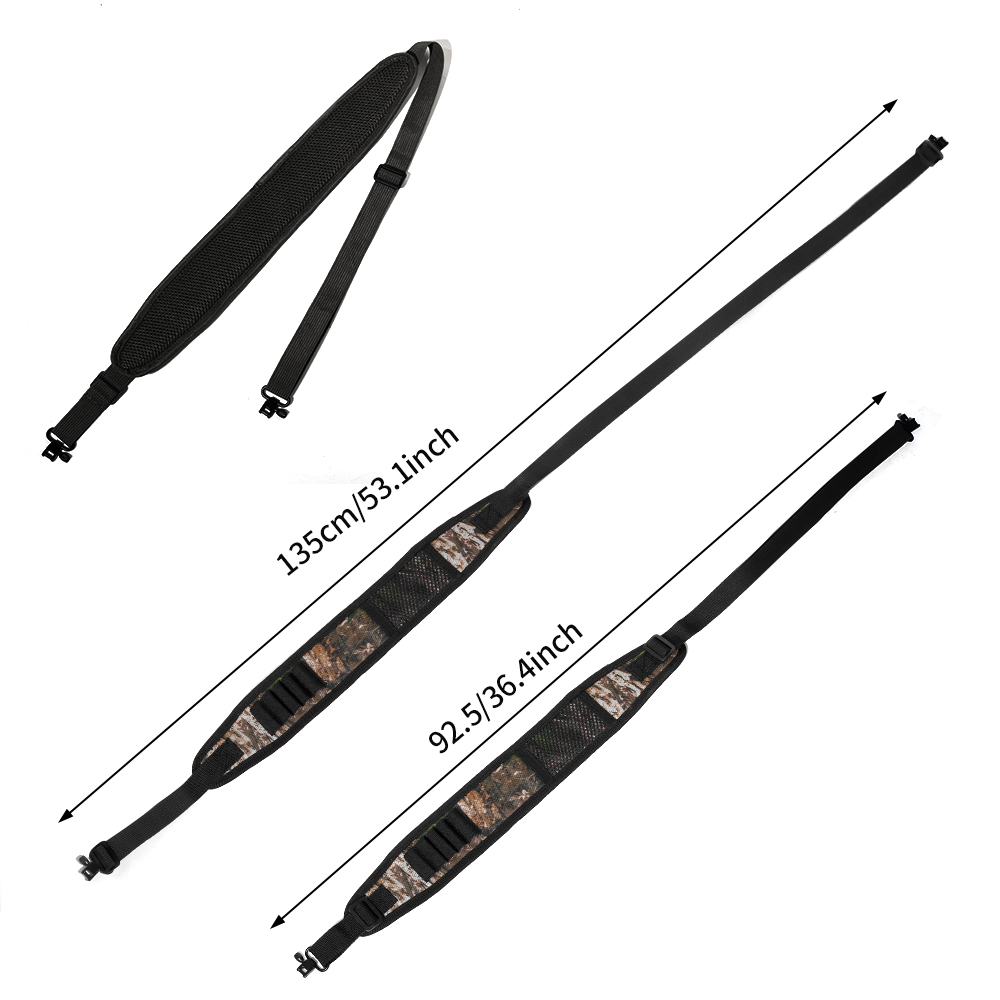 Adjustable Rifle Sling with Sh - Rifle Sling Swivel 评论和价格