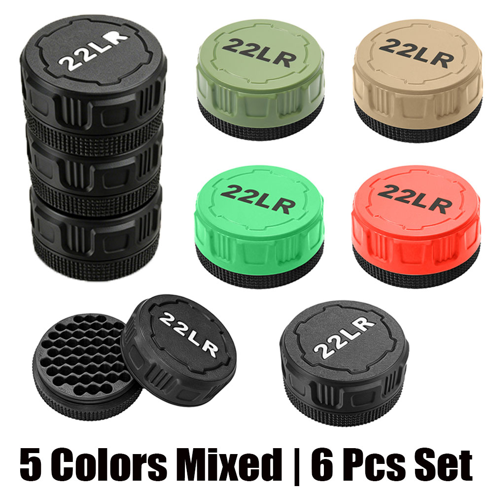 6Pcs Ammo Storage Box .22LR 55 - Hunting & Outdoor Supplies Carterton 评论和价格