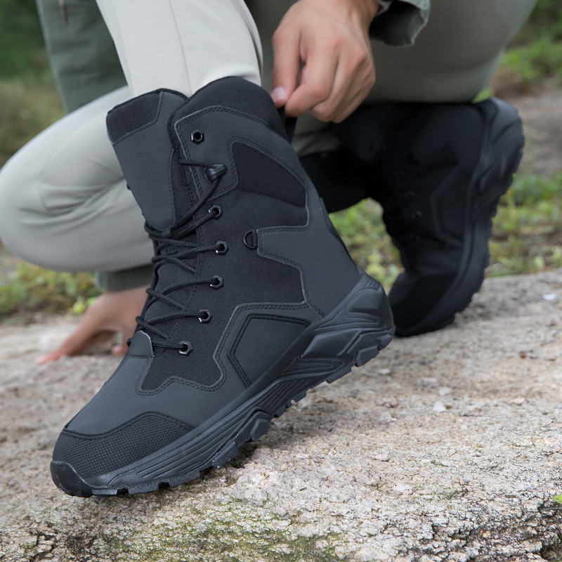 Men Tactical Boots Lace Up Wil - Wildman Hunting & Outdoor Photos 评论和价格