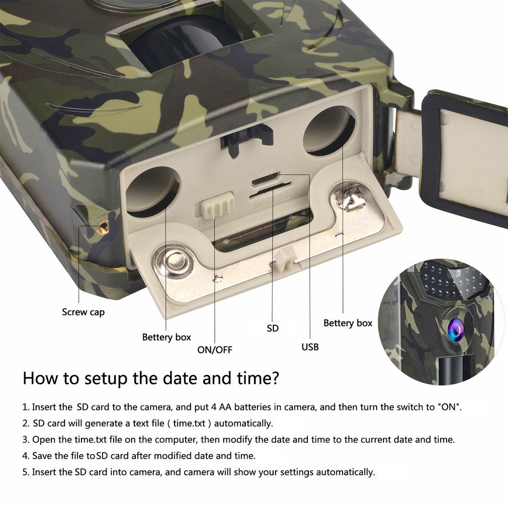 PR-100 Wildlife Trail Camera 1 - Outdoor Hunting Pictures 评论和价格