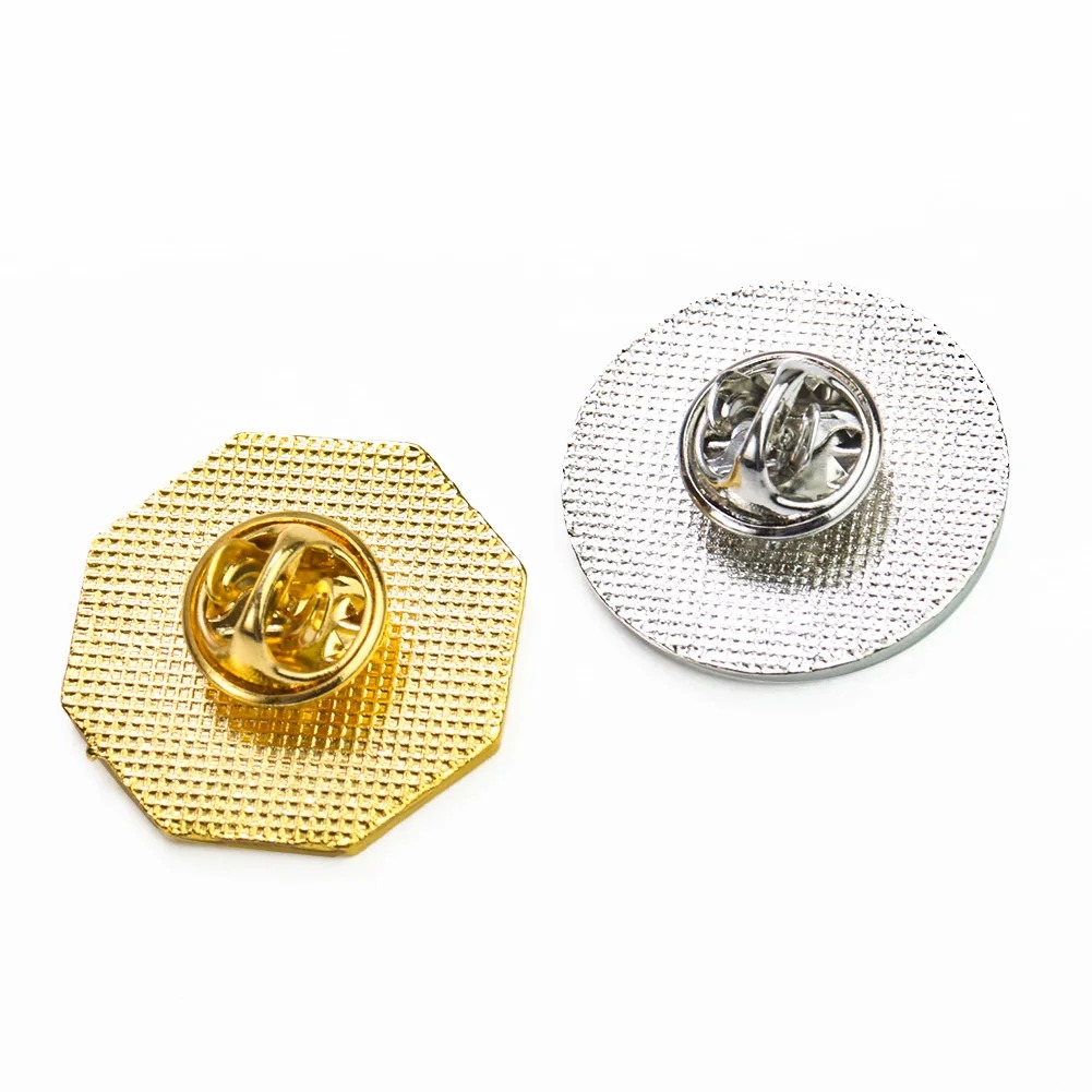 Yin Yang Symbol Metal Brooch C - Hunting Outdoor Apparel 评论和价格