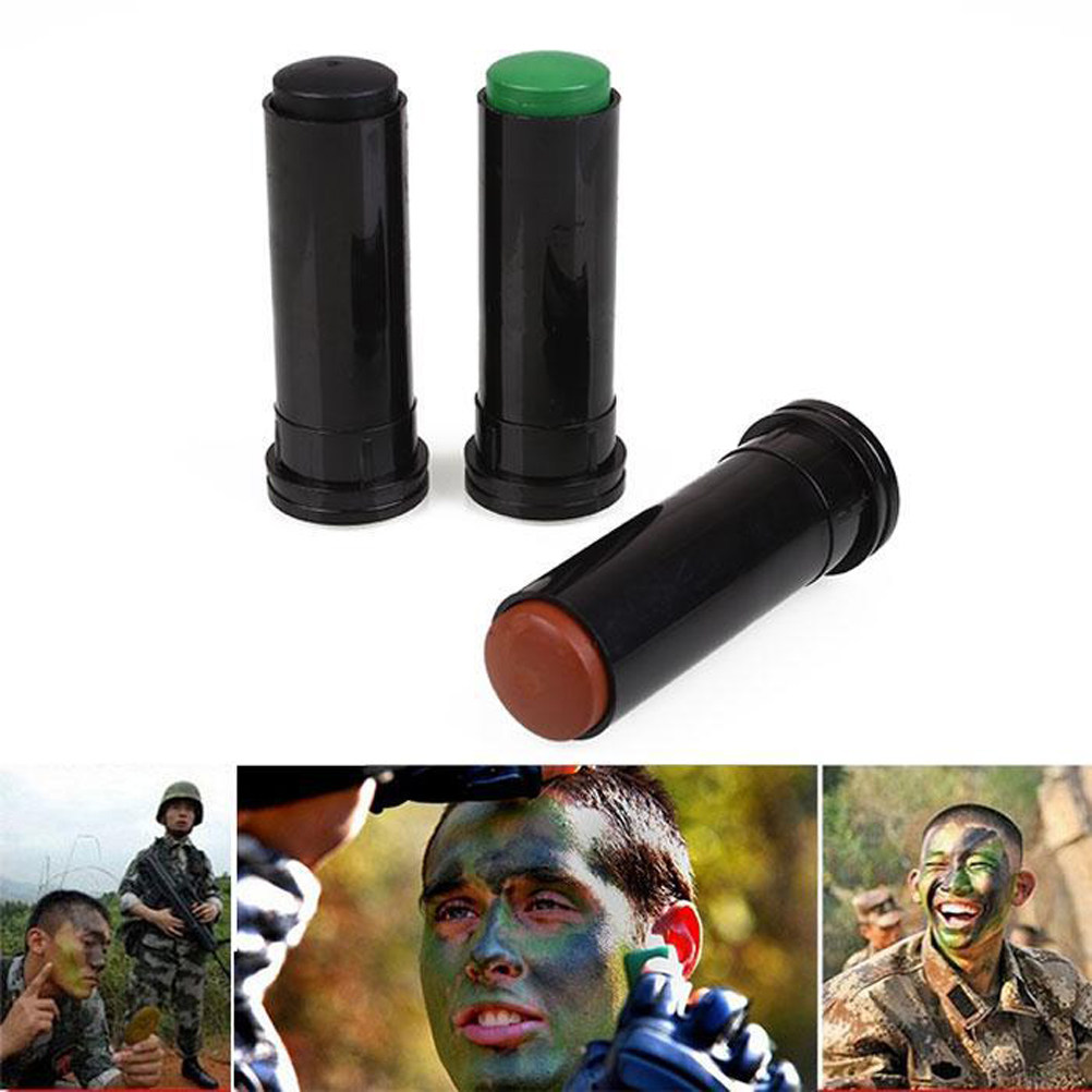 3Pcs Camo Face Paint Kit Skin  - Camo Face Paint 评论和价格